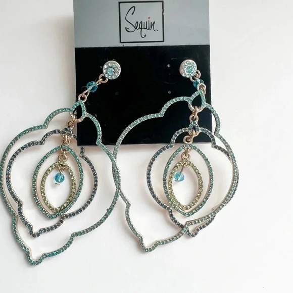 Sequin NYC Jewelry - Sequin NYC Rhineatone Earrings